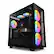 Alt View 12. NZXT - Kraken Elite 240 - 120mm Fans + AIO 240mm Radiator Liquid Cooling System with 2.36" wide-angle LCD display and RGB Fans - Black.