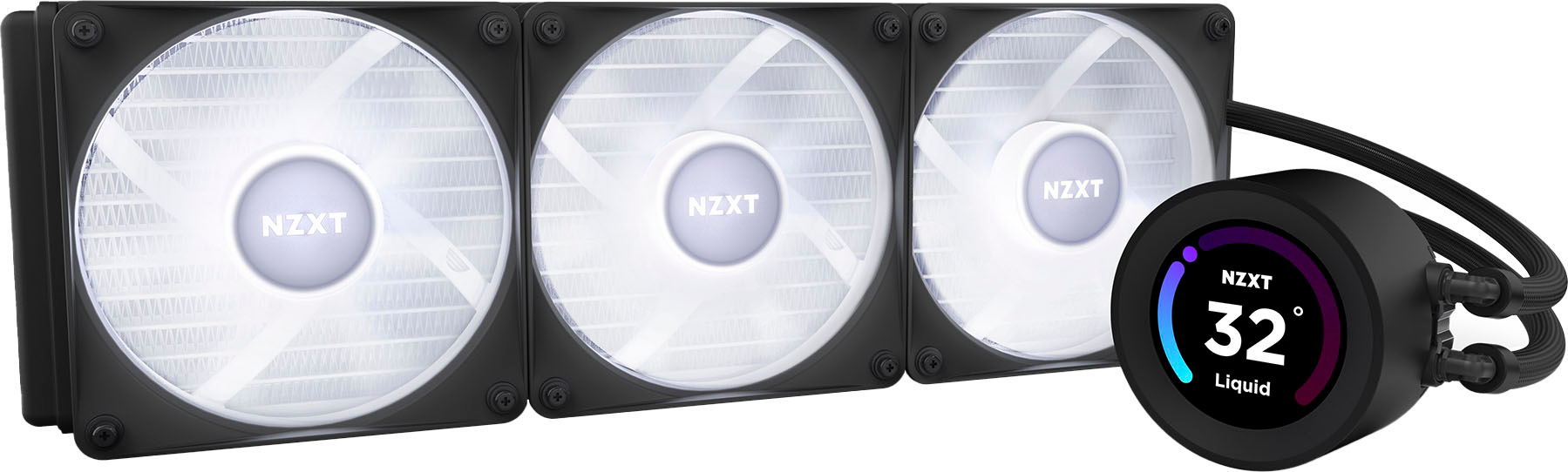 NZXT Kraken Elite 360 AIO CPU Liquid Cooler 360mm w/ LCD Display