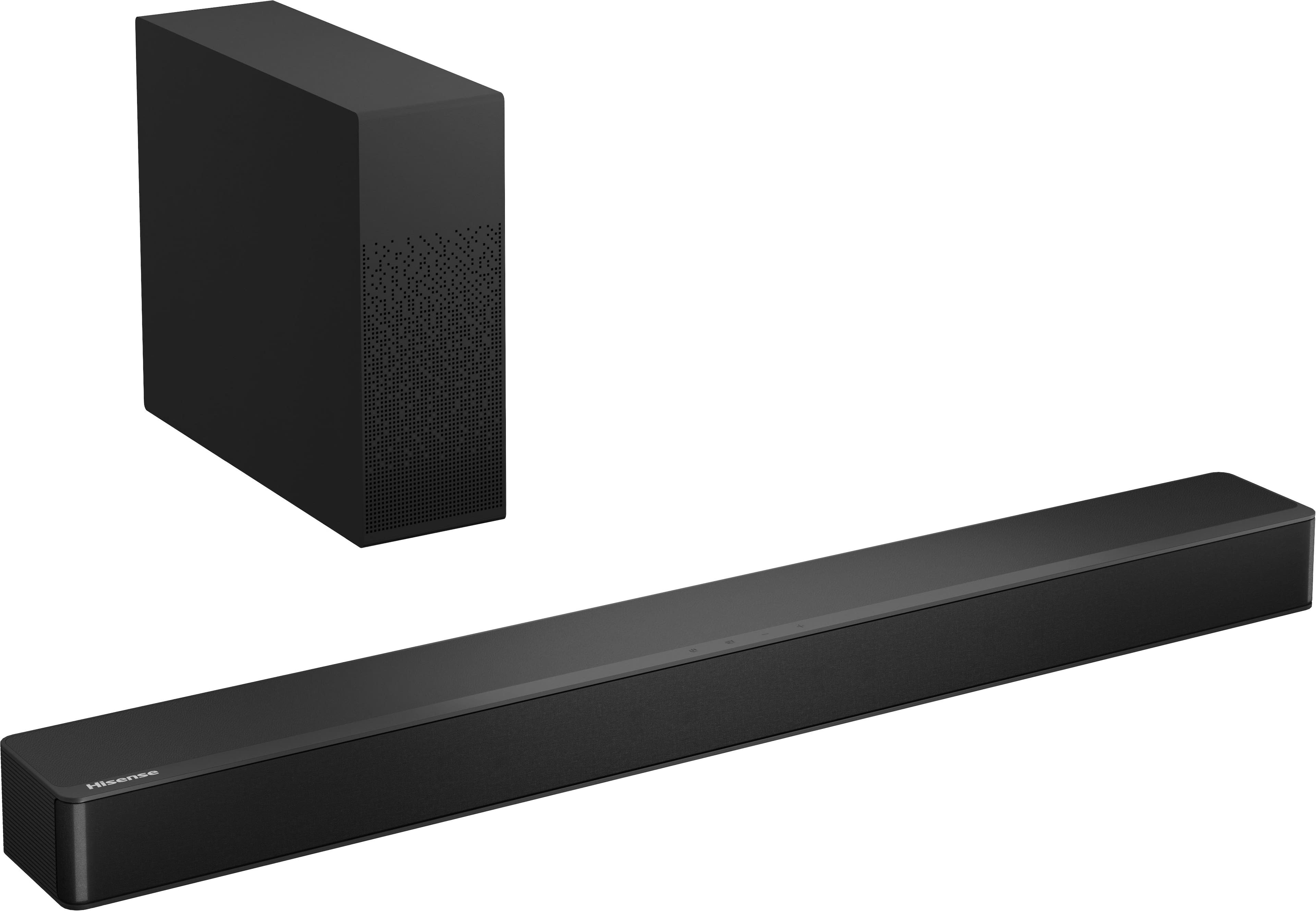 Alt View 11. Hisense - 2.1 Channel Soundbar with Wireless Subwoofer - Black.