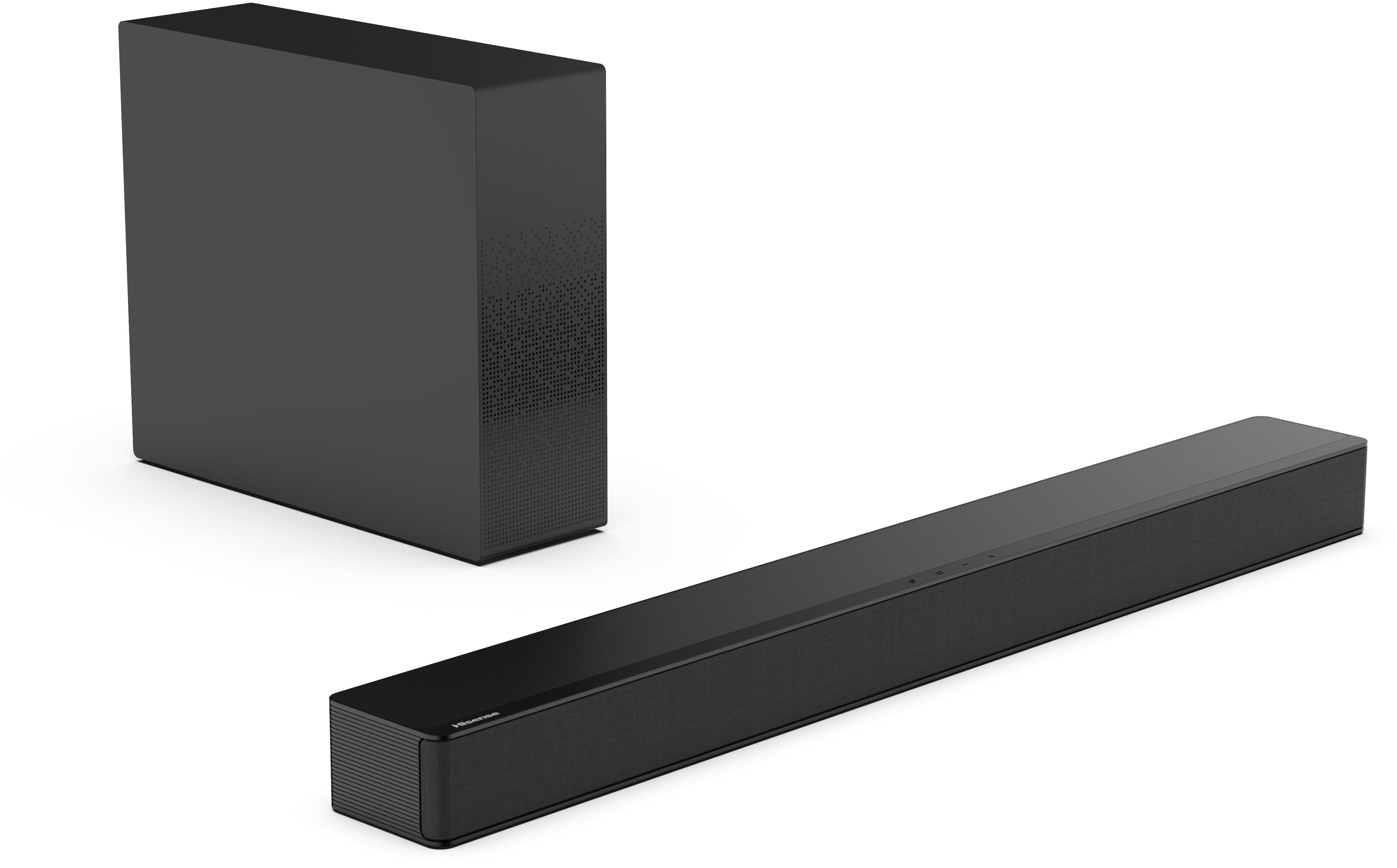 Alt View 13. Hisense - 2.1 Channel Soundbar with Wireless Subwoofer - Black.