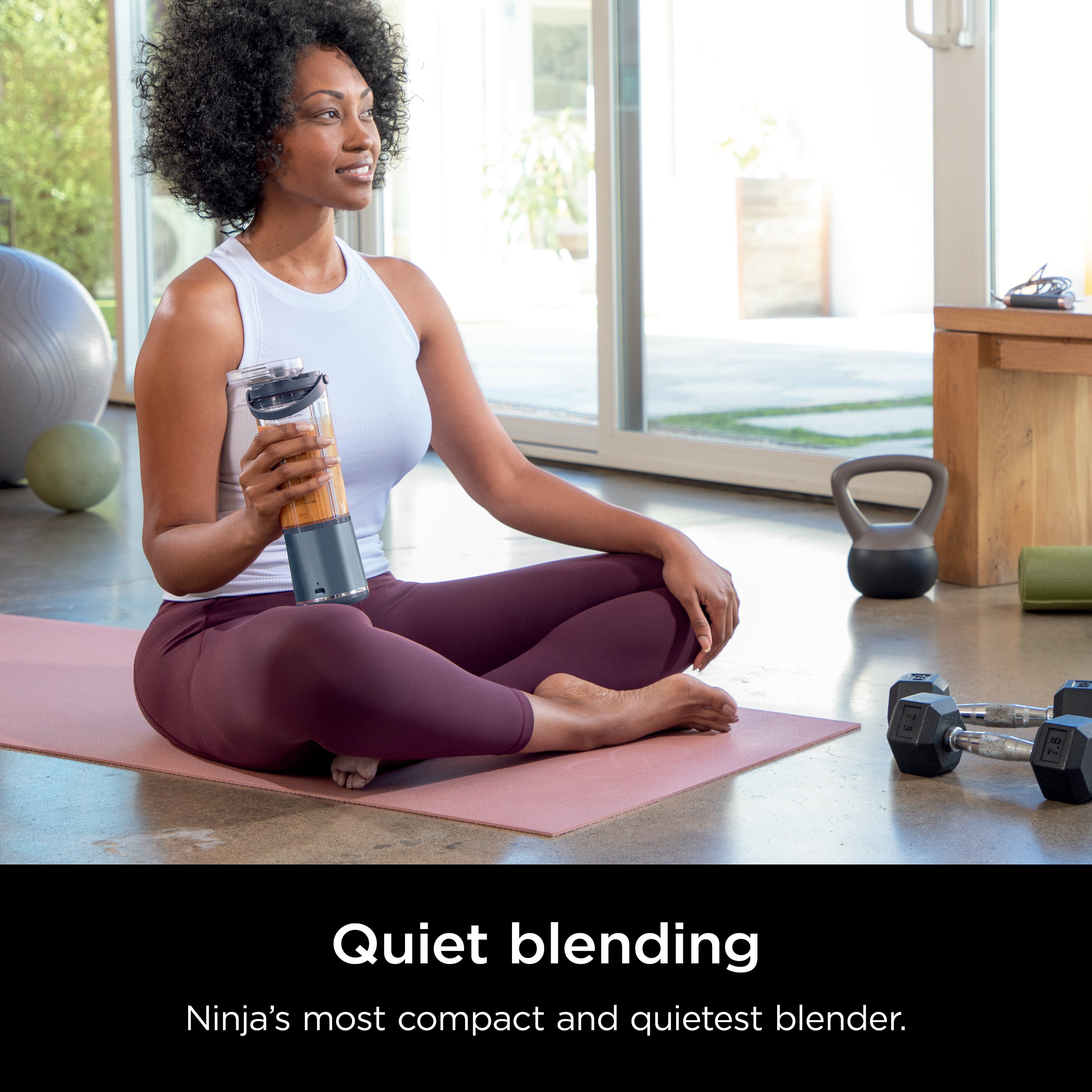 Ninja BC151WH Blast Portable Blender, Cordless, 18oz. Vessel, Personal  Blender-for Shakes & Smoothies, BPA Free, Leakproof-Lid & Sip Spout, USB-C
