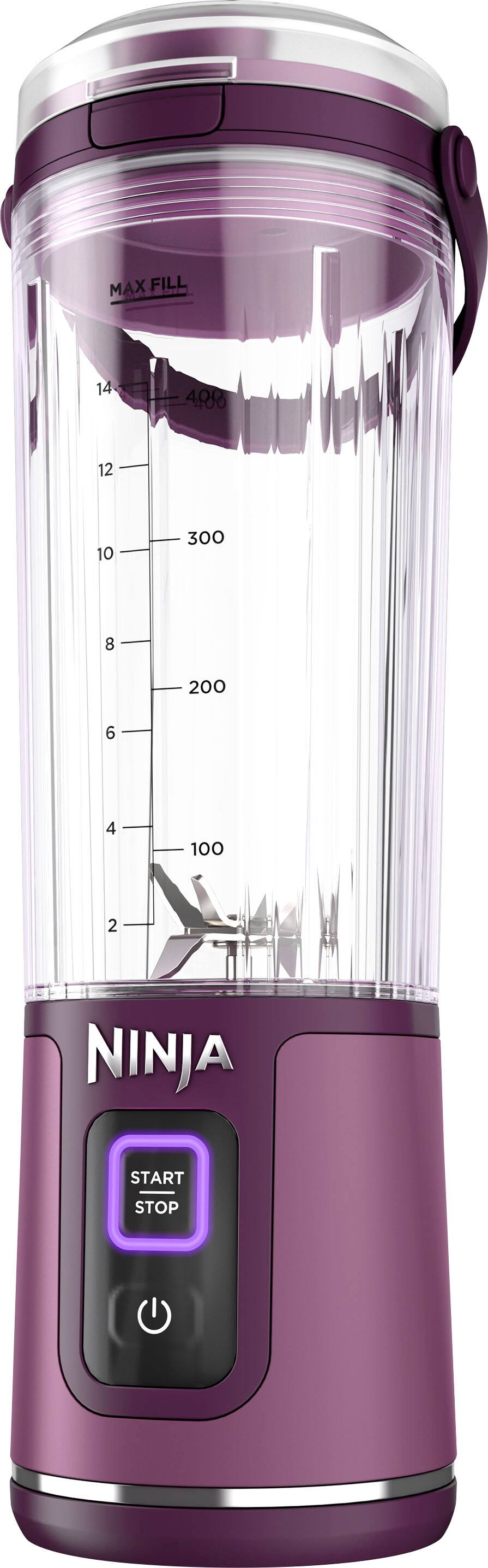 Angle. Ninja - Blast 18 oz. Portable Blender - Passion Fruit Purple.