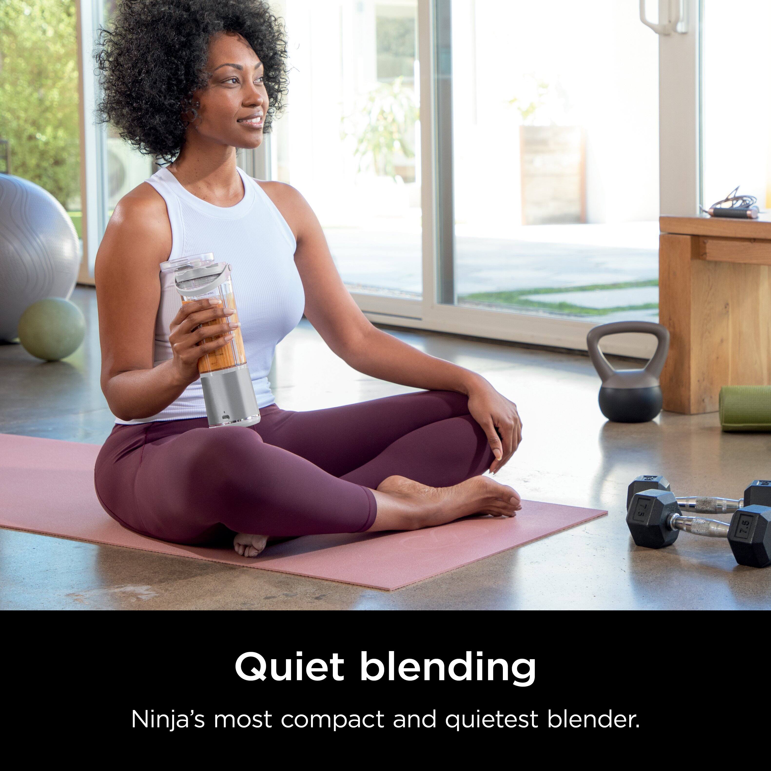 Quiet blending: Ninja's most compact and quietest blender.