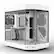 Front. HYTE - HYTE - Y60 ATX Mid-Tower PC Case - Snow White.