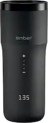 Ember - Travel Mug 2+, 12 oz, Temperature Control Smart Travel Mug - Black - Angle_Zoom