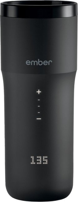 Ember - Travel Mug 2+, 12 oz, Temperature Control Smart Travel Mug - Black_0
