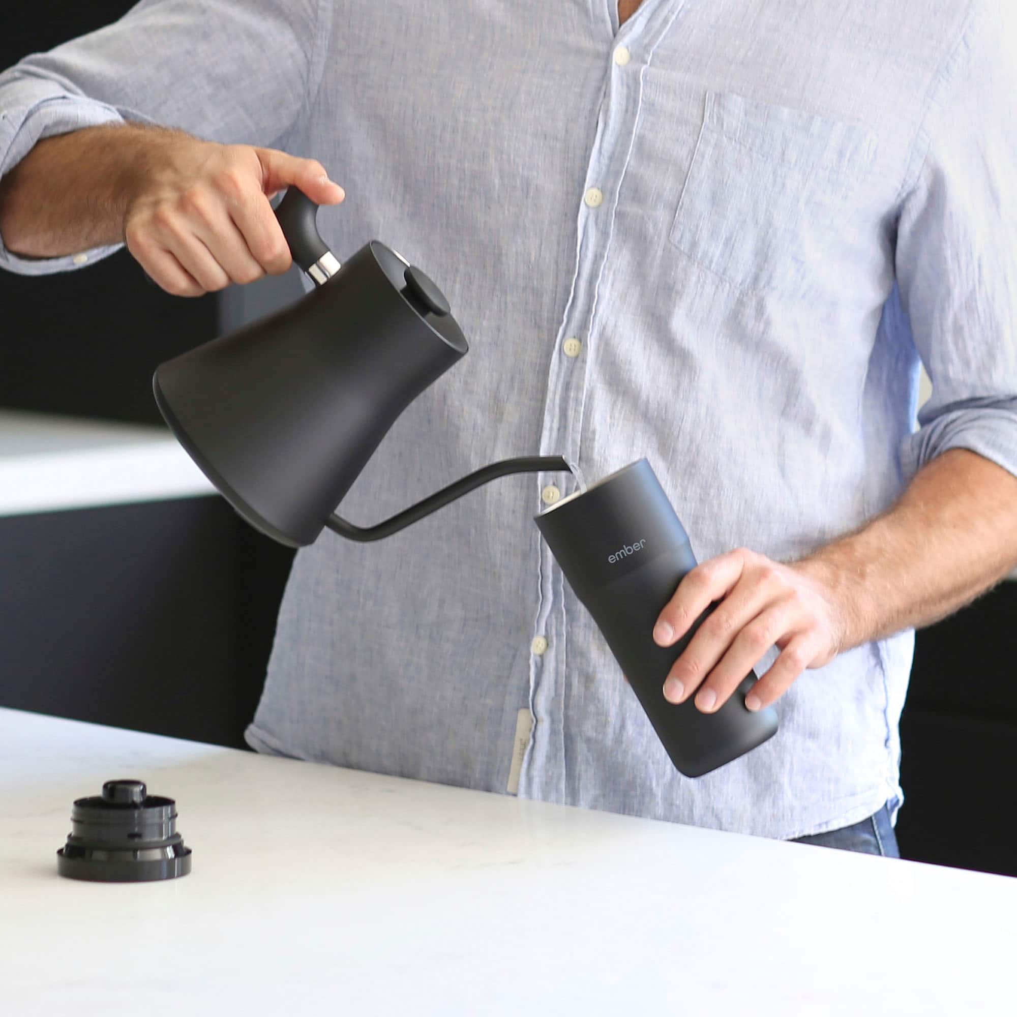 Alt View 12. Ember - Travel Mug 2+, 12 oz, Temperature Control Smart Travel Mug - Black.