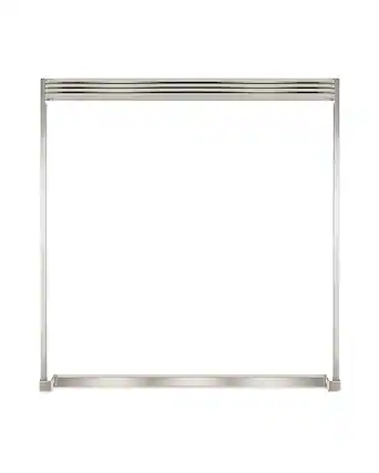 79” Dual Trim Kit for Select Frigidaire Professional Single-Door Refrigerators and Freezers, Louvered Design - Stainless Steel