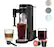 Ninja Coffee: The image features a Ninja coffee maker, which is a coffee brewing system. It is placed on a table with a cup of coffee and a glass of soda. The coffee maker is designed to make coffee and other hot beverages, such as tea and hot chocolate, with ease and convenience. The coffee maker is accompanied by a spoon, which can be used to stir the coffee or mix the ingredients. The image showcases the versatility and functionality of the Ninja coffee maker, making it an ideal choice for coffee lovers and those who enjoy a variety of hot beverages.