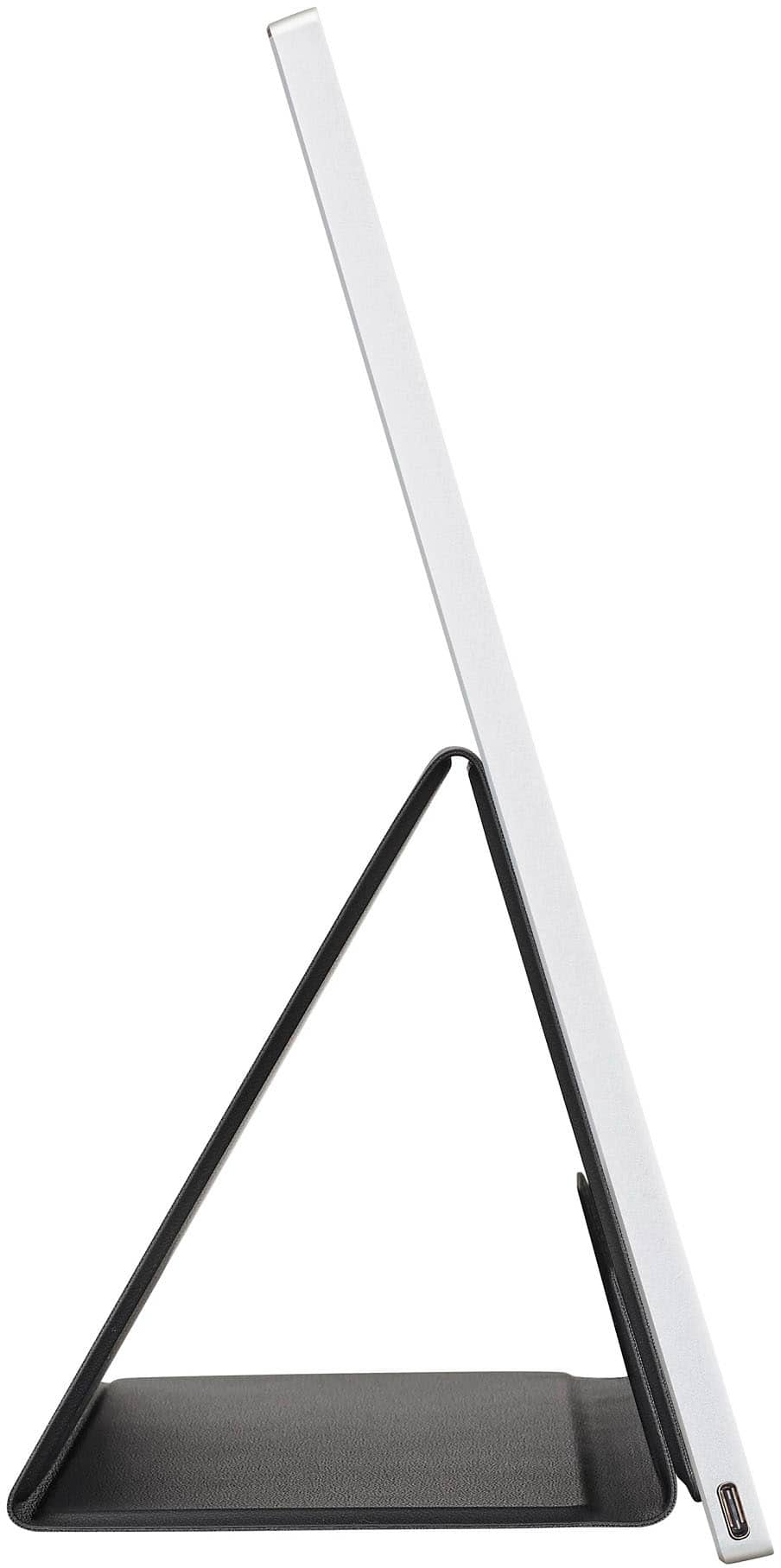 Alt View 17. LG - gram +view 16” IPS LED 60Hz Portable Monitor (USB Type-C) - Silver.