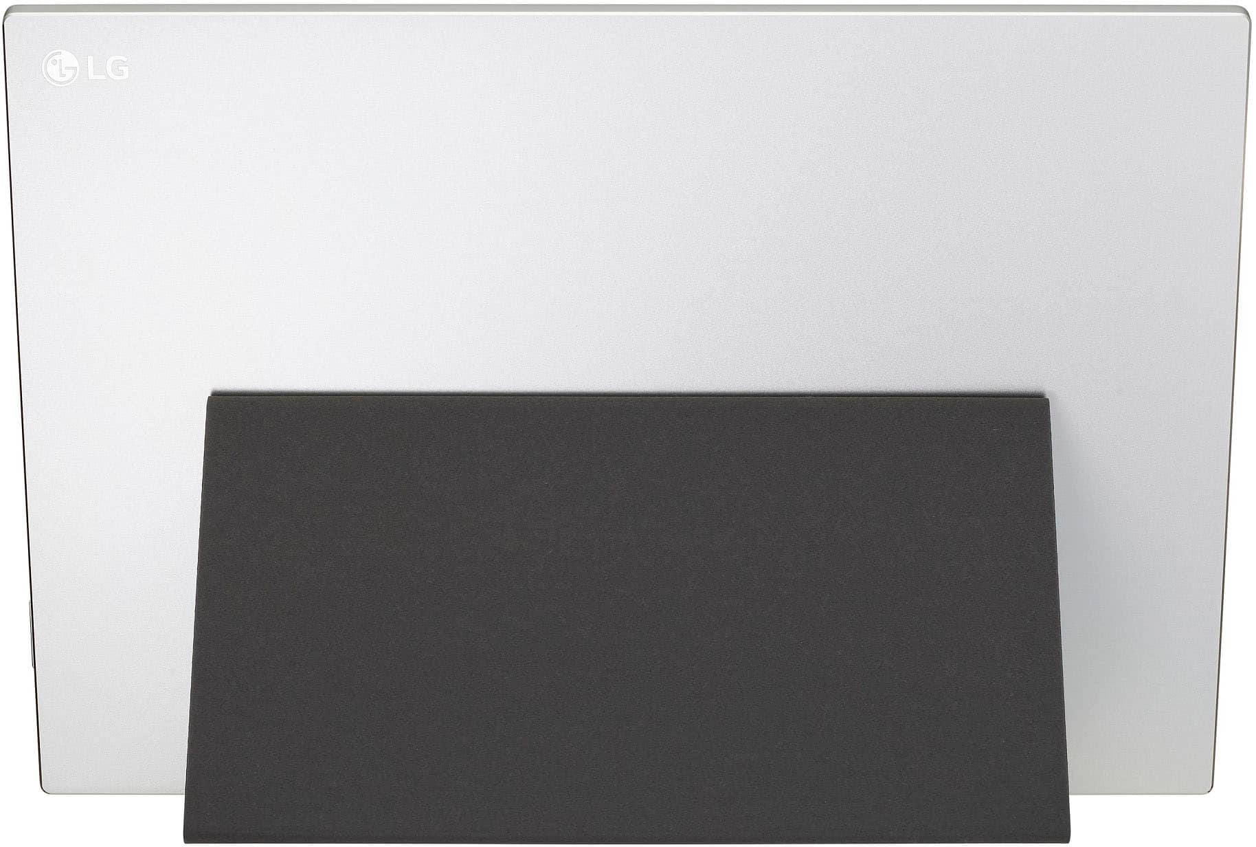 Alt View 16. LG - gram +view 16” IPS LED 60Hz Portable Monitor (USB Type-C) - Silver.