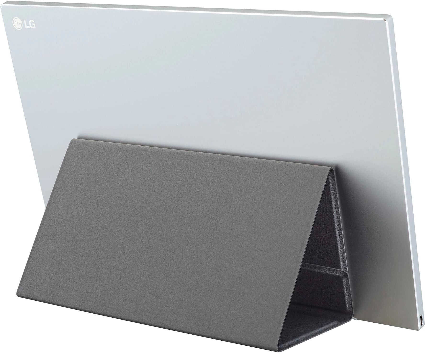 Alt View 19. LG - gram +view 16” IPS LED 60Hz Portable Monitor (USB Type-C) - Silver.
