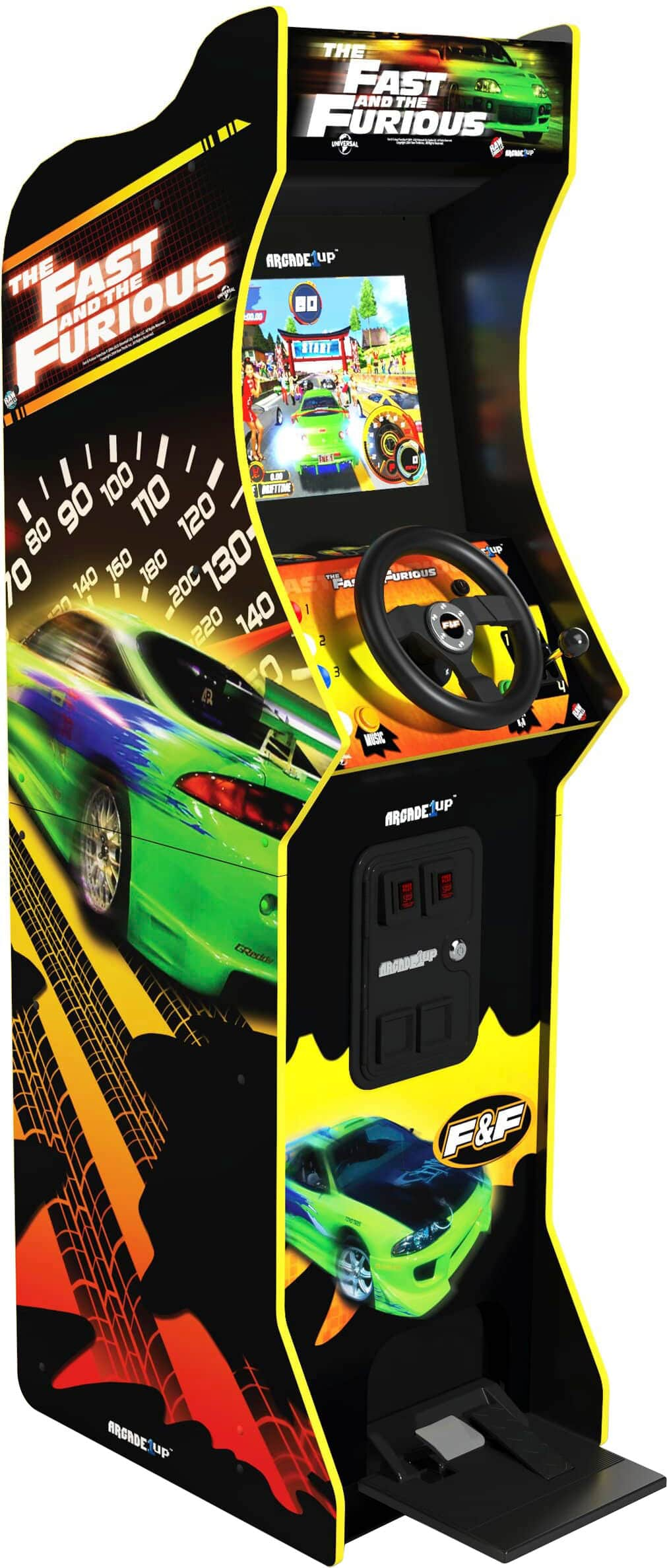 Arcade1Up The Fast & The Furious Deluxe Arcade Game Black FAF-A-300211 -  Best Buy