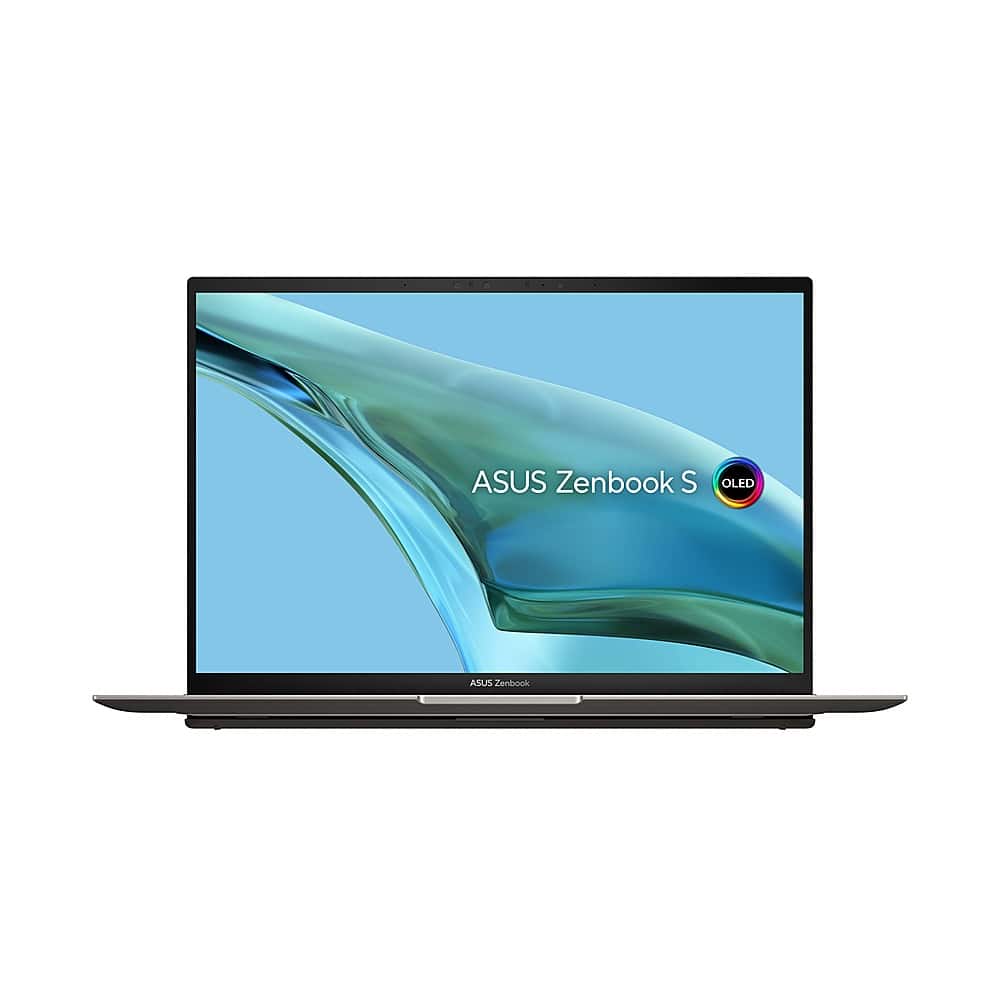 Alt View 1. ASUS - Zenbook S 13 13.3" OLED Laptop - EVO Intel 13 Gen Core i7 with 32GB Memory - Intel Iris Xe - 1TB SSD - Silver.