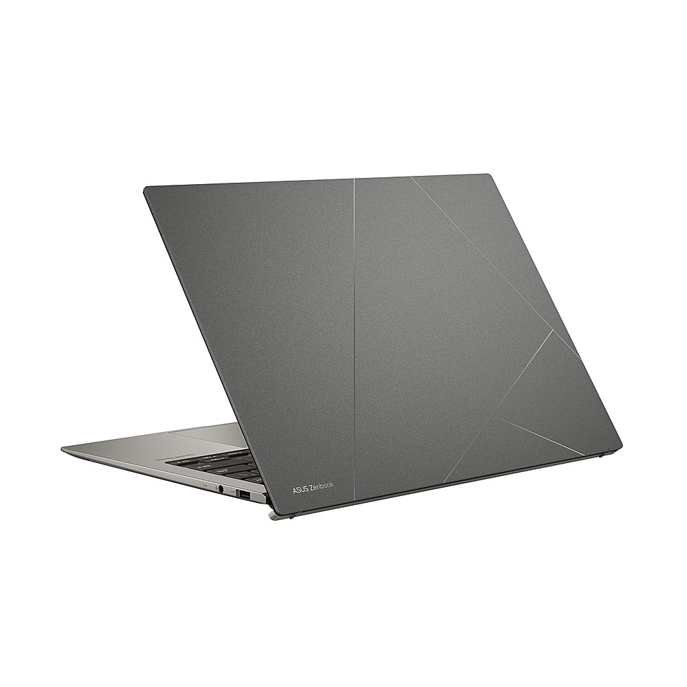Alt View 4. ASUS - Zenbook S 13 13.3" OLED Laptop - EVO Intel 13 Gen Core i7 with 32GB Memory - Intel Iris Xe - 1TB SSD - Silver.