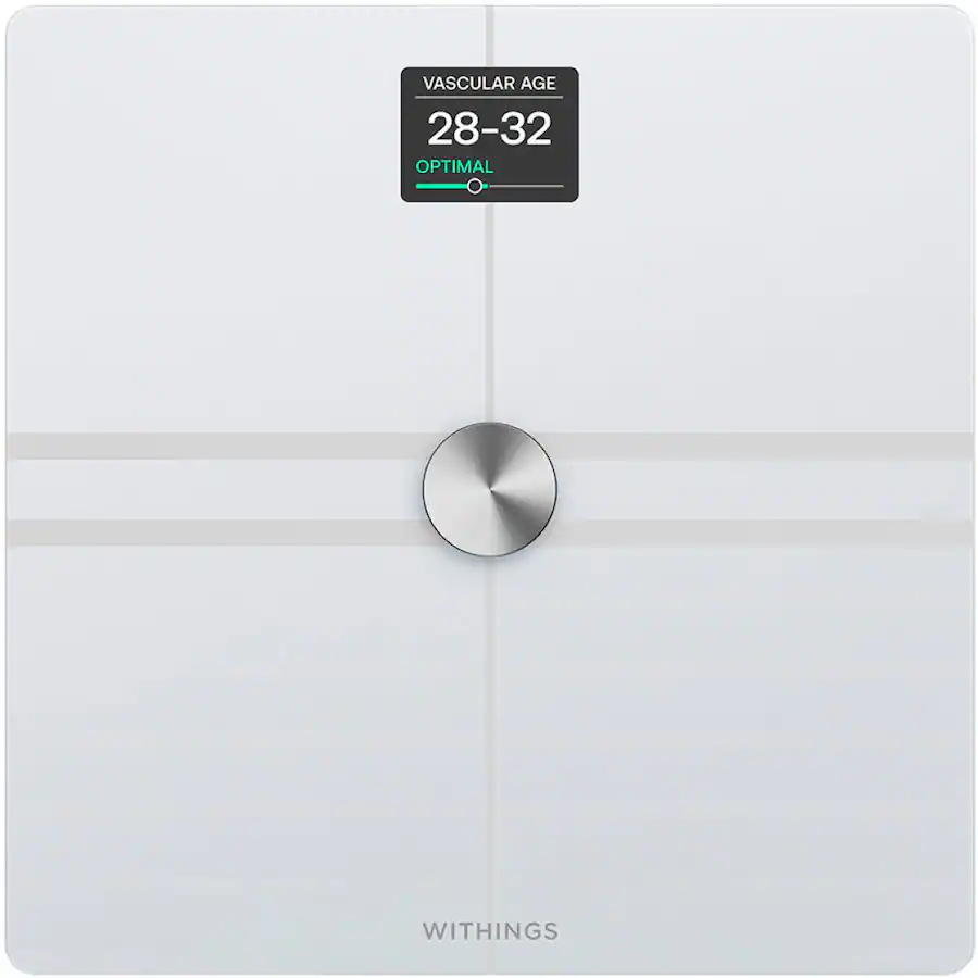 Withings Body Comp Complete Body Analysis Smart Wi Fi Scale White WBS12 ...