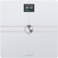 Withings - Body Comp Complete Body Analysis Smart Wi-Fi Scale - White - Angle_Zoom