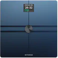 Angle. Withings - Body Comp Complete Body Analysis Smart Wi-Fi Scale - Black.