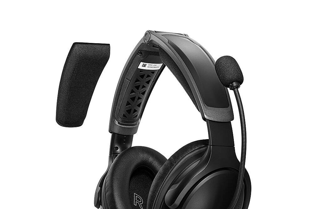 Alt View 23. Bose - A30 Bluetooth Noise Cancelling Over-the-Ear Aviation Headset - Black.