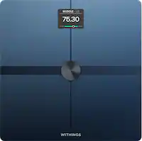 Withings - Body Smart Advanced Body Composition Smart Wi-Fi Scale - Black - Angle_Zoom