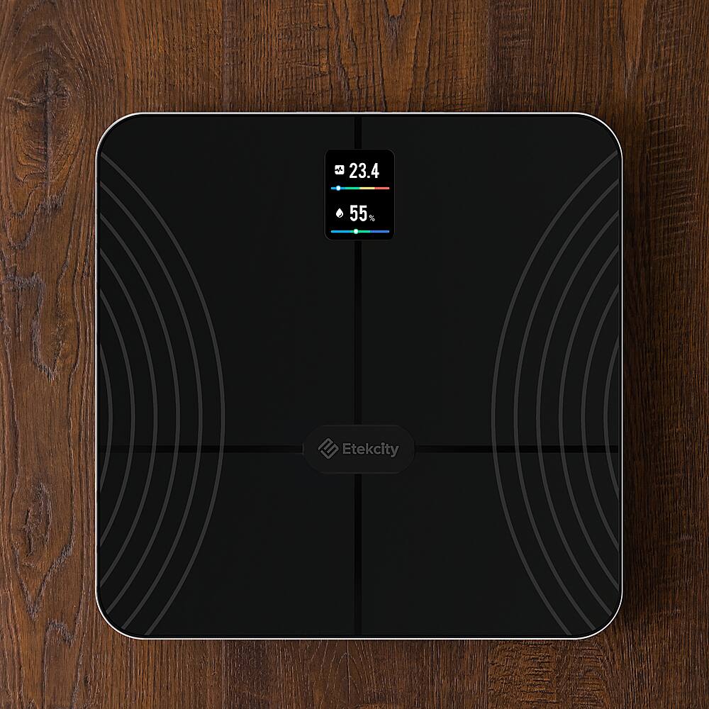Alt View 14. Etekcity - HR Smart Fitness Scale - Black.