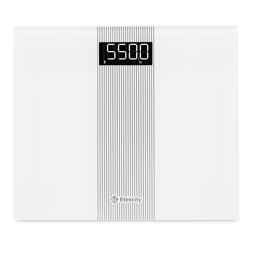 Digital Bathroom Scale - Precise Accurate Weight Measurement - 350 Lbs.  Capacity