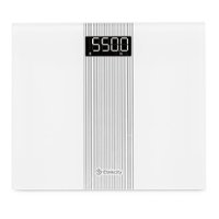 Etekcity - 550-Pound Smart Digital Body Weight Scale - White - Angle_Zoom