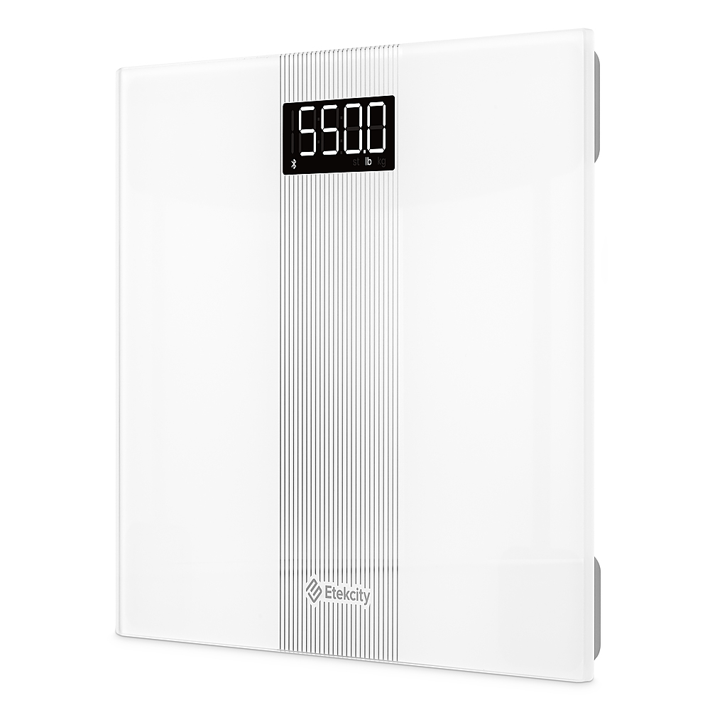 Etekcity White Ultrawide Smart Fitness Scale SHHMBFECSUS0036 - The