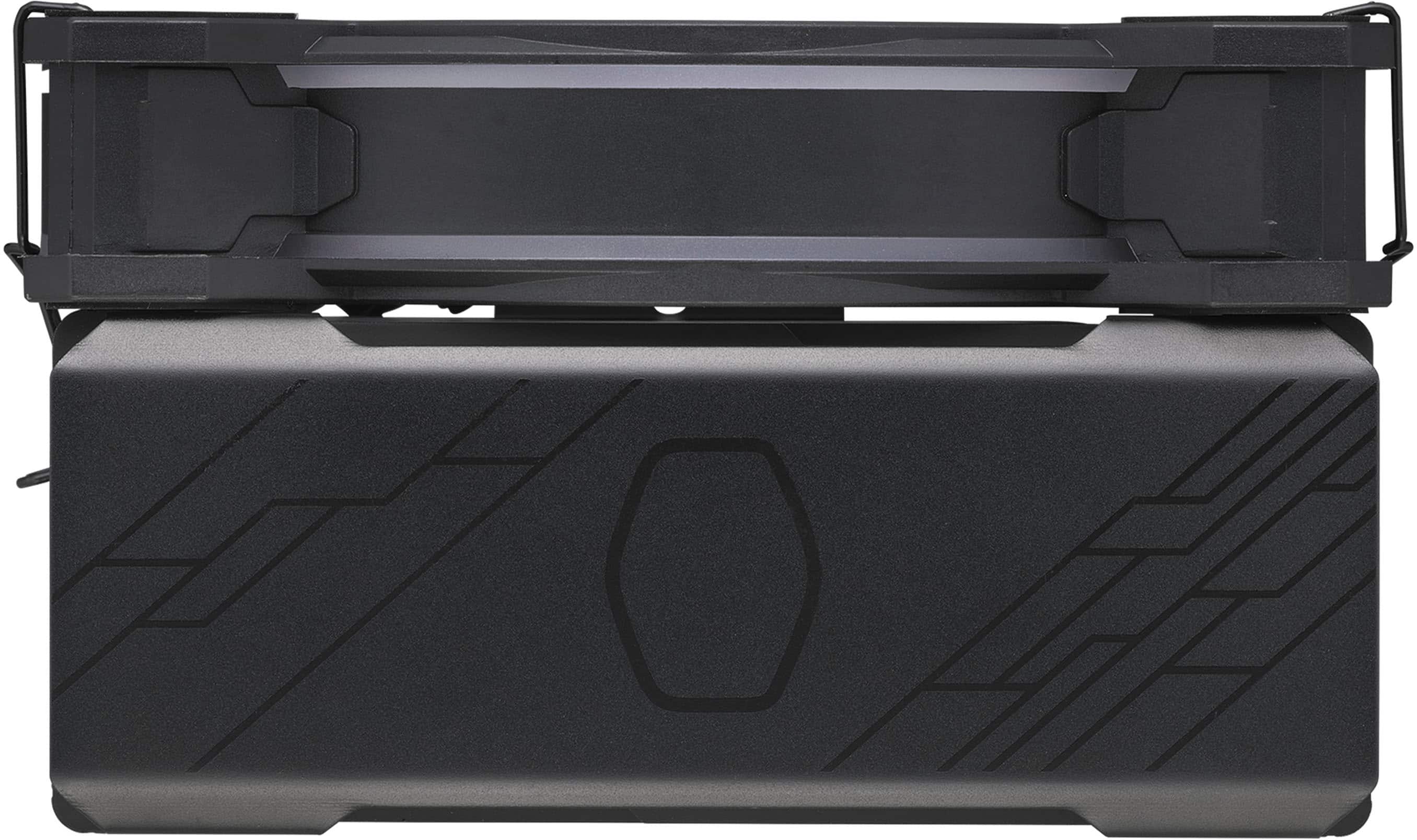 Alt View 15. Cooler Master - Hyper 212 Halo 120mm CPU Cooling Fan with Gen 2 RGB Lighting - Black Edition.