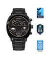 Alt View Zoom 1. Citizen - CZ Smart 41mm Unisex Stainless Steel Casual Smartwatch with IP Stainless Steel Bracelet - Black.