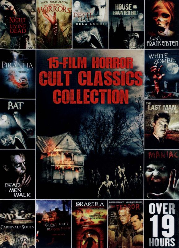15-Film Horror Cult Classics Collection [3 Discs] [DVD]