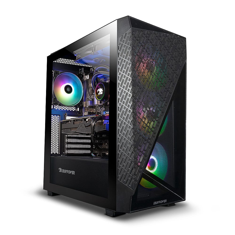 iBUYPOWER SlateMesh Gaming Desktop AMD Ryzen 7 7700X 32GB Memory NVIDIA  GeForce RTX 4070 12GB 2TB NVMe SSD Black SlateMeshA7N4701 - Best Buy