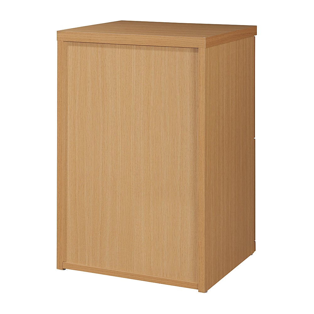 OSP Home Furnishings Denmark Executive Desk - Natural Finish, 54" Wide, Power Hub, Lockdowel Assembly - View #14