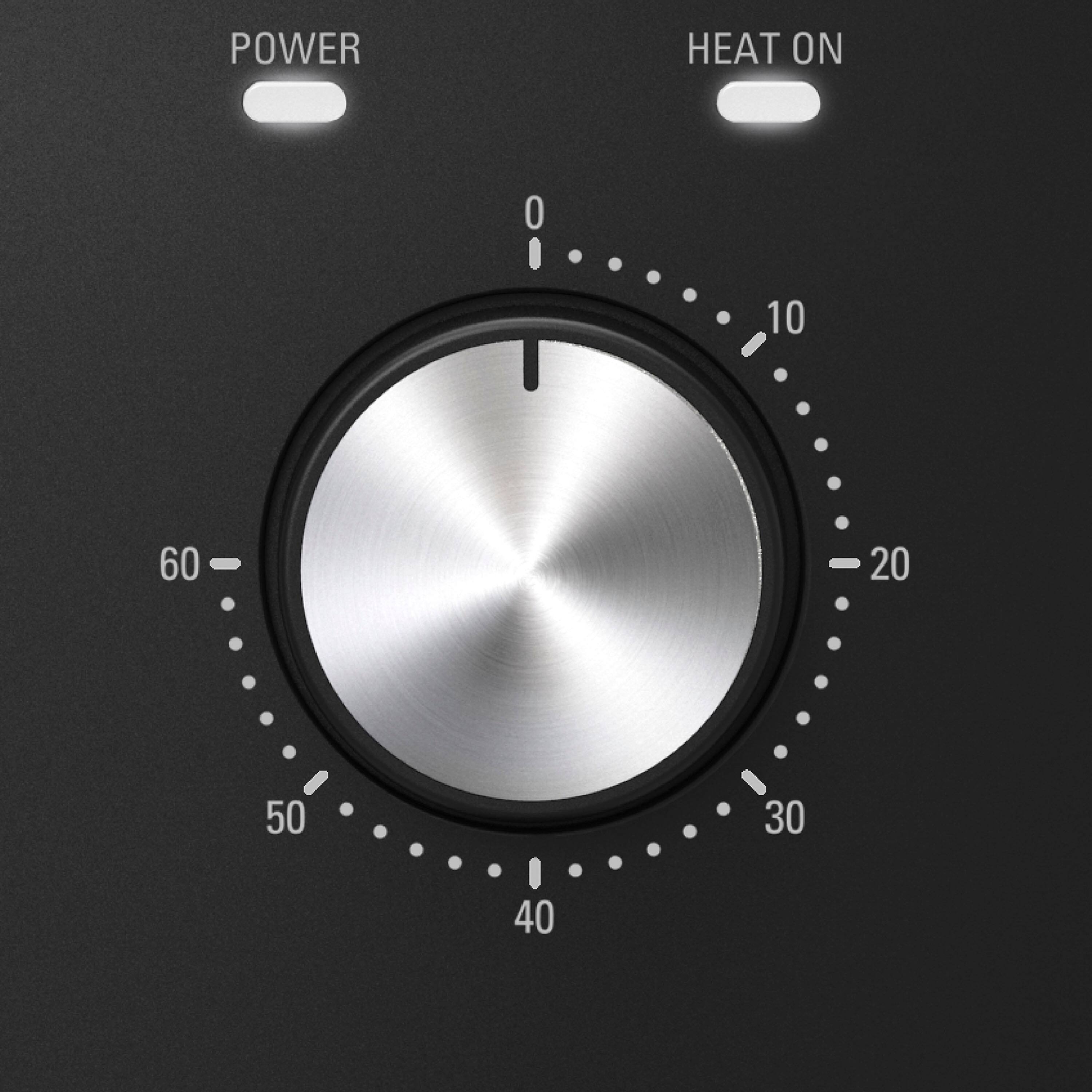 Alt View 12. Bella Pro Series - 3-qt. Analog Air Fryer - Black.