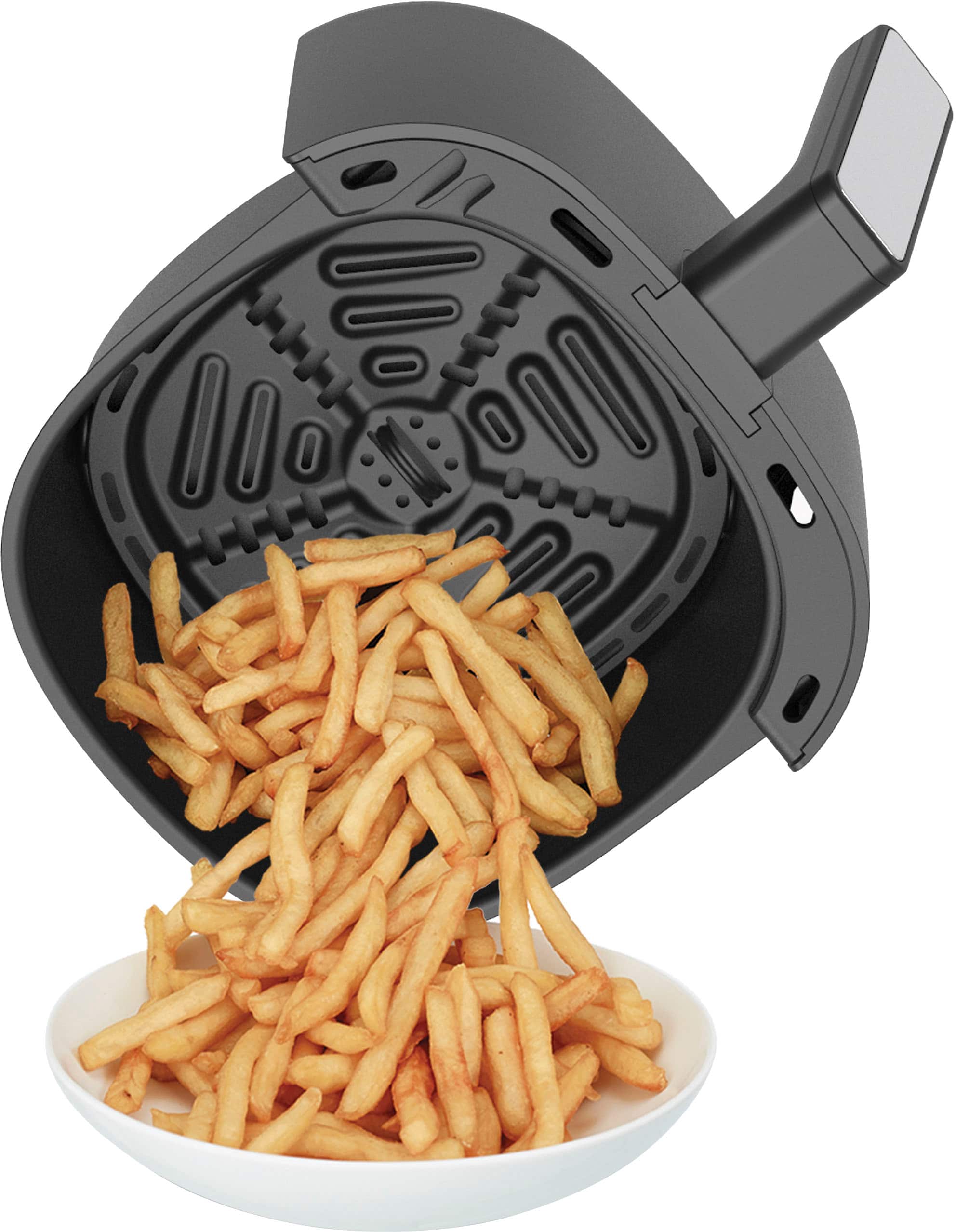 Alt View 16. Bella Pro Series - 3-qt. Analog Air Fryer - Black.