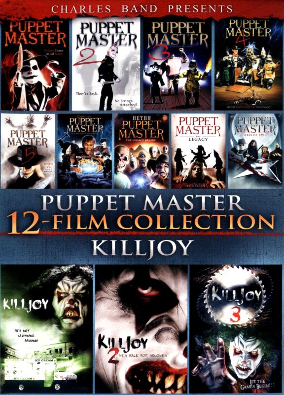  Puppet Master/Killjoy: 12-Film Collection [3 Discs] [DVD]