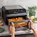 Alt View 15. Bella Pro Series - 10.5-qt. 5-in-1 Indoor Grill and Air Fryer - Black.