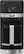 Front. Bella Pro Series - Single Serve & 12-Cup Coffee Maker Combo - Black.