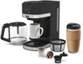 Alt View Zoom 13. Bella Pro Series - Single Serve & 12-Cup Coffee Maker Combo - Black.