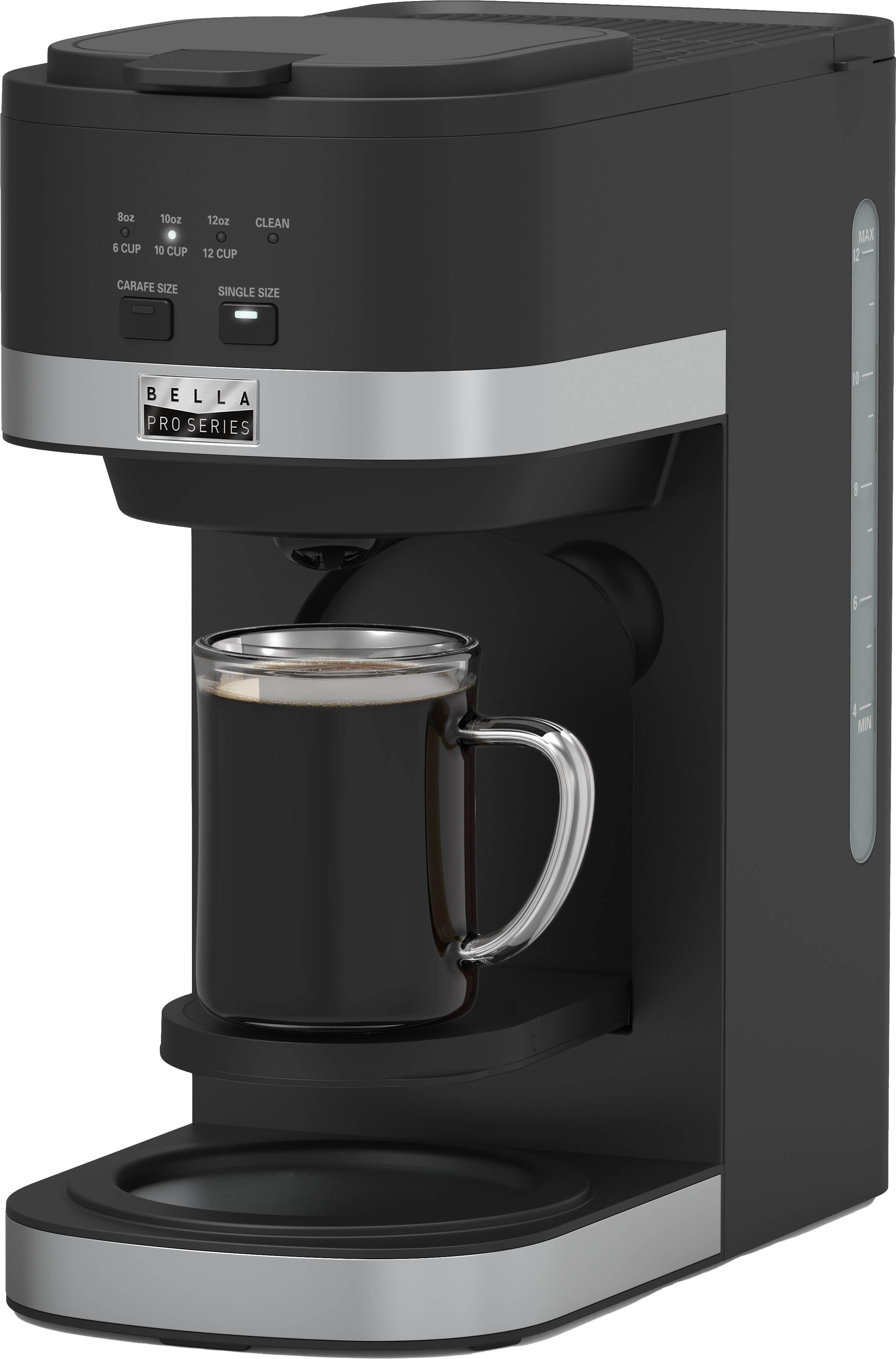 Bella Pro Series Combo 19-Bar Espresso and 10-Cup Drip Coffee Maker  Stainless Steel 90103 - Best Buy