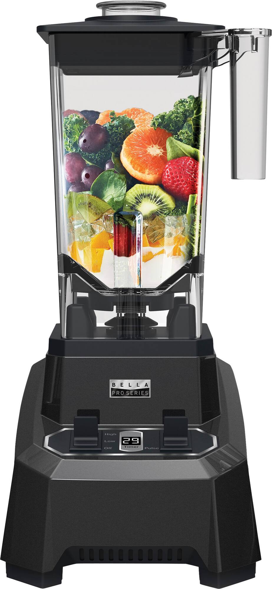Zoom in on Front. Bella Pro Series - Precision Max Performance Blender - Black.