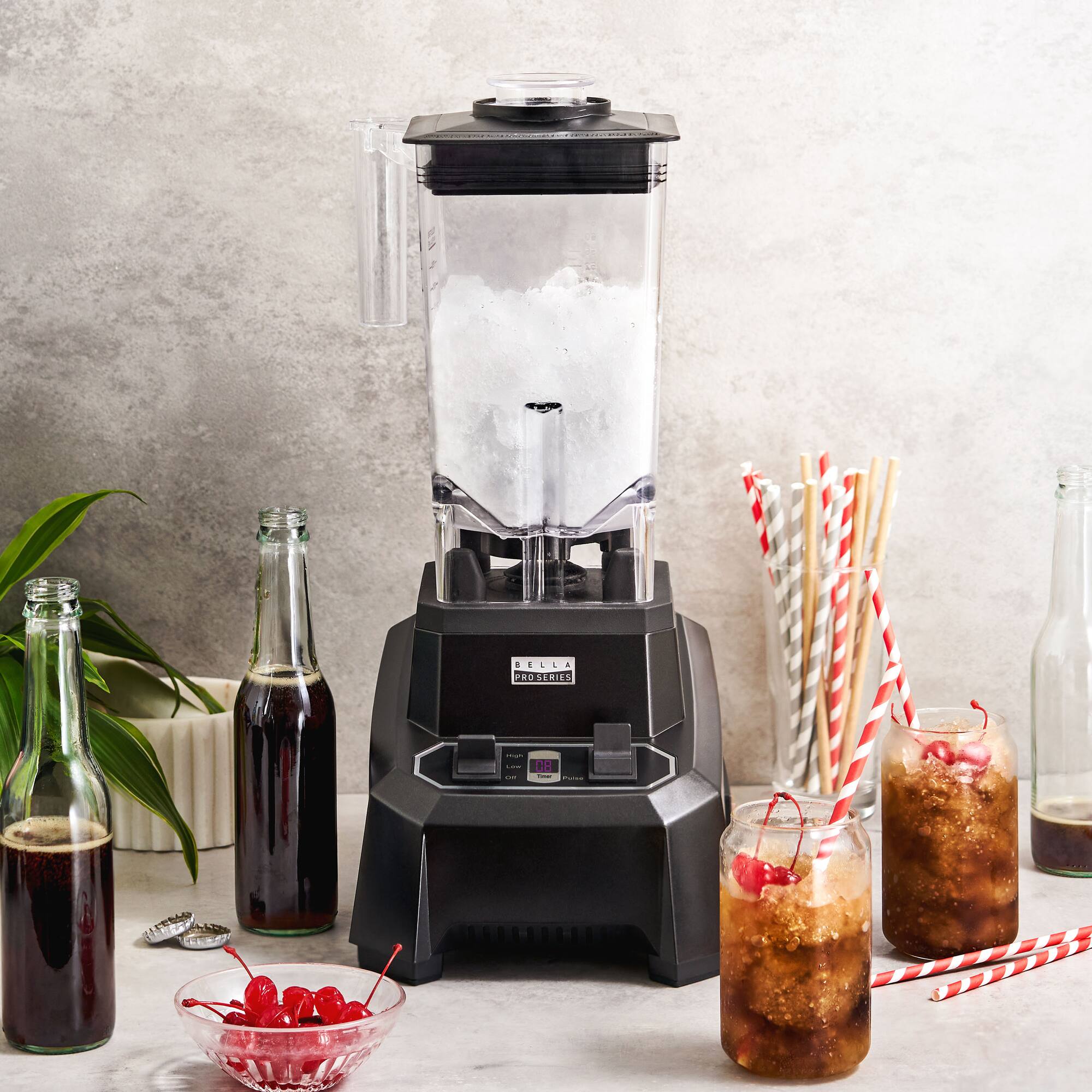 Zoom in on Angle. Bella Pro Series - Precision Max Performance Blender - Black.