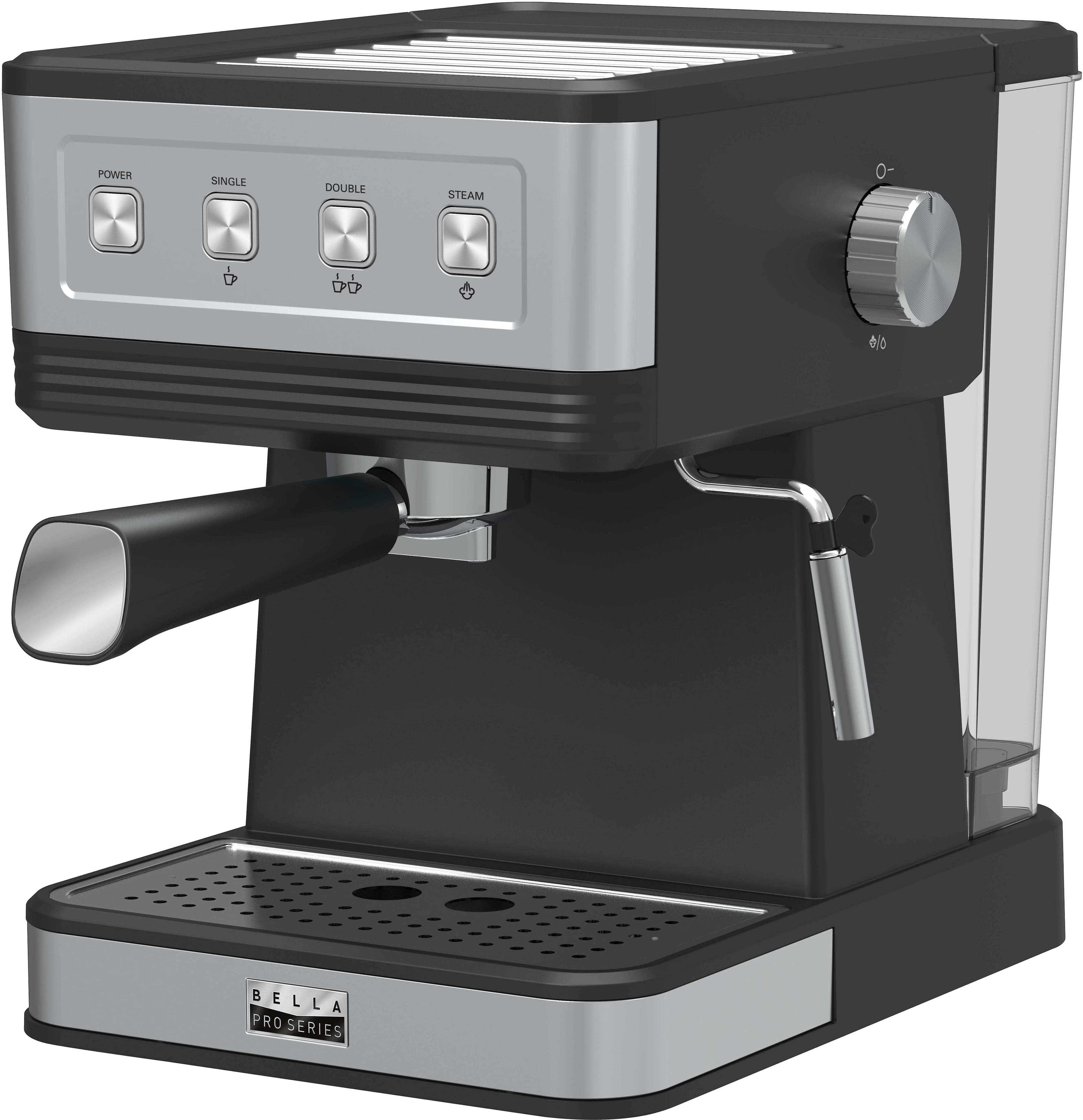 Alt View 13. Bella Pro Series - Espresso Machine with 20 Bars of Pressure - Stainless Steel.