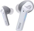 Front. ASUS - ROG CETRA True Wireless In-Ear Gaming Earbuds - White.