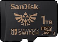 SanDisk 128GB microSDXC UHS-I Memory Card Licensed for Nintendo Switch, Red  - 100MB/s, Micro SD Card - SDSQXBO-128G-AWCZA