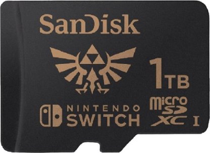 SanDisk - 1TB microSDXC UHS-I Memory Card for Nintendo Switch
