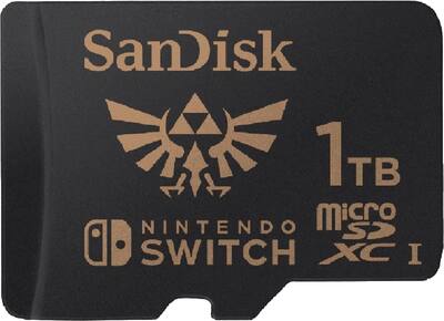 SANDISK 1TB microSDXC UHS 1 Memory Card Licensed for Nintendo SANDISK 1TB microSDXC UHS 1 Memory Card Licensed for Nintendo
