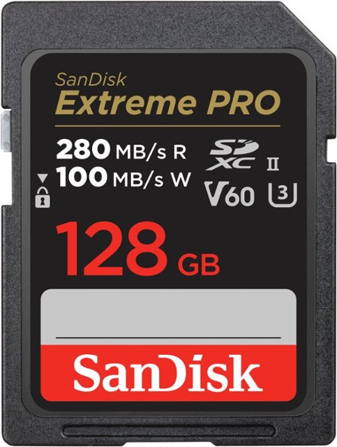 SanDisk Extreme Pro 128GB SDXC UHS-II V60 Memory Card SDSDXEP-128G-ANCIN -  Best Buy