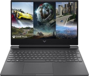 HP - Victus 15.6" Gaming Laptop - AMD Ryzen 5 7535HS - 8GB Memory - NVIDIA GeForce RTX 2050 - 512GB SSD - Mica Silver - Front_Zoom