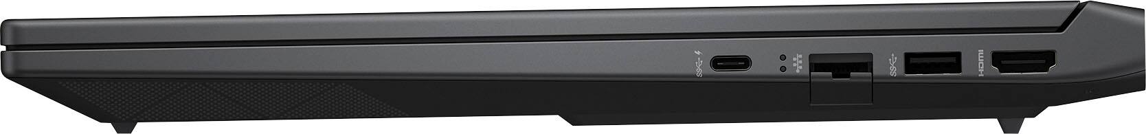 Alt View 4. HP - Victus 15.6" Gaming Laptop - AMD Ryzen 5 7535HS - 8GB Memory - NVIDIA GeForce RTX 2050 - 512GB SSD - Mica Silver.